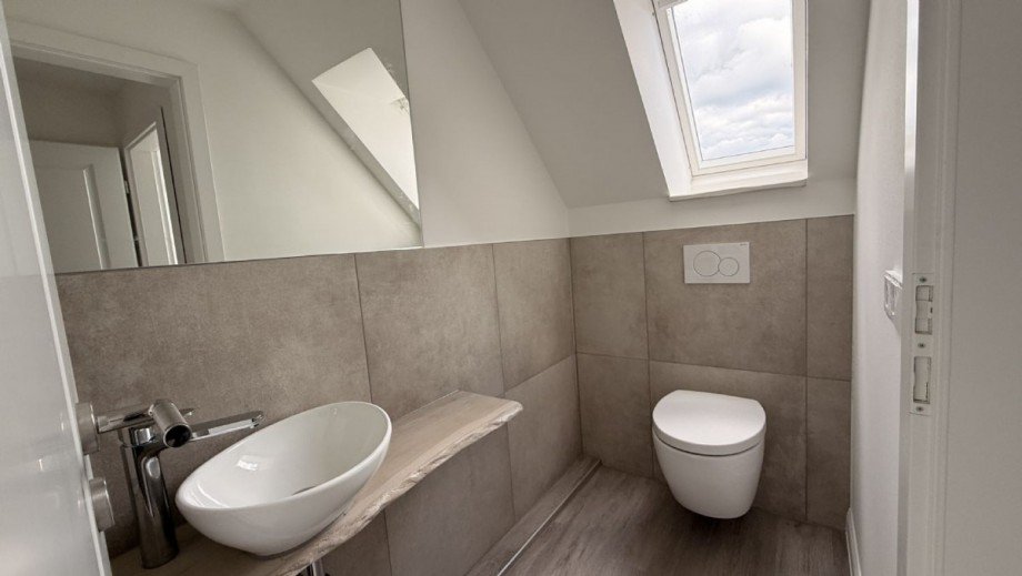 G�ste WC Maisonettewohnung Pansdorf