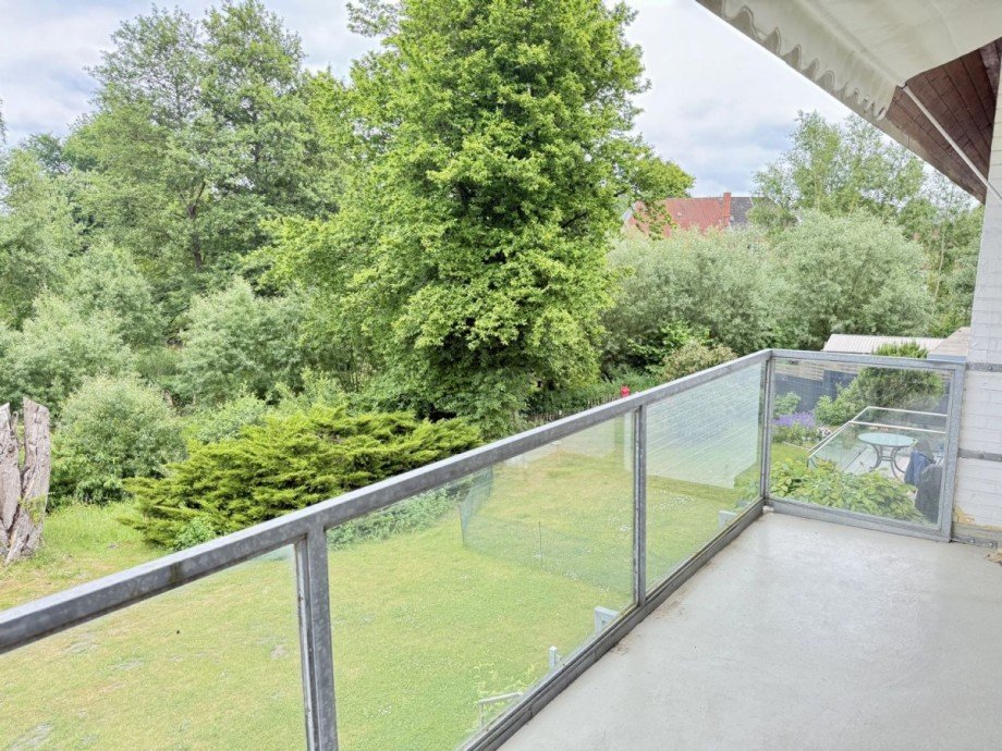 Balkon Maisonettewohnung Gleschendorf