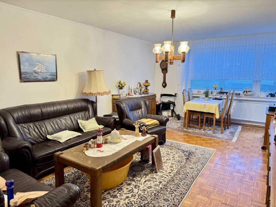 Wohnzimmer Etagenwohnung Travem�nde