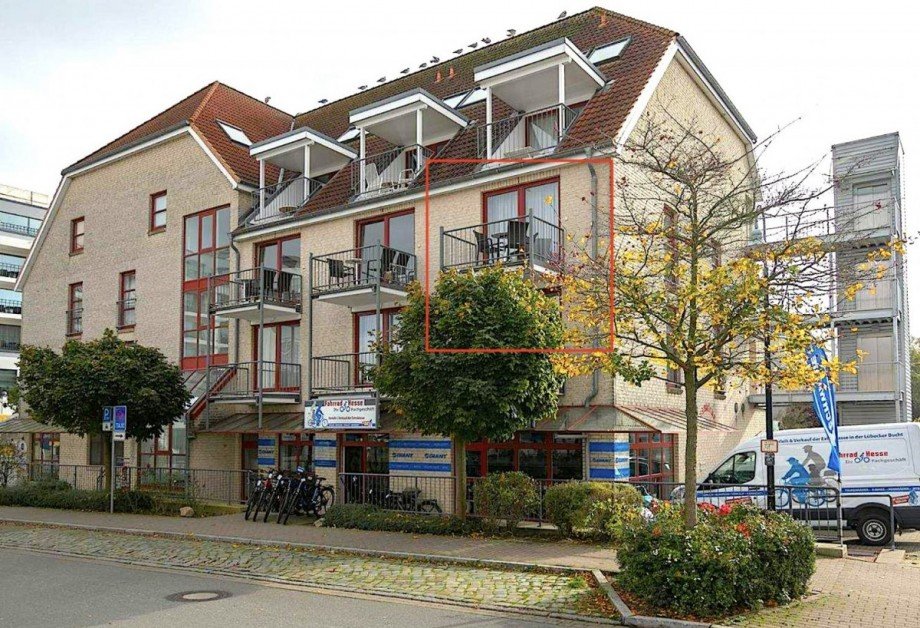 Aussenansicht Wohnung Scharbeutz