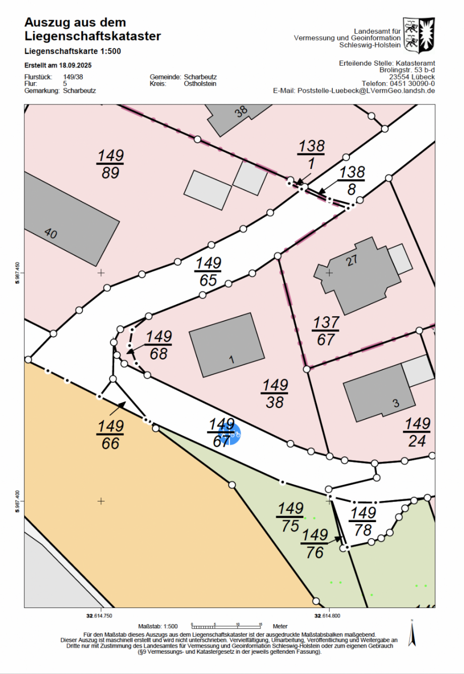  Wohngrundst�ck Scharbeutz