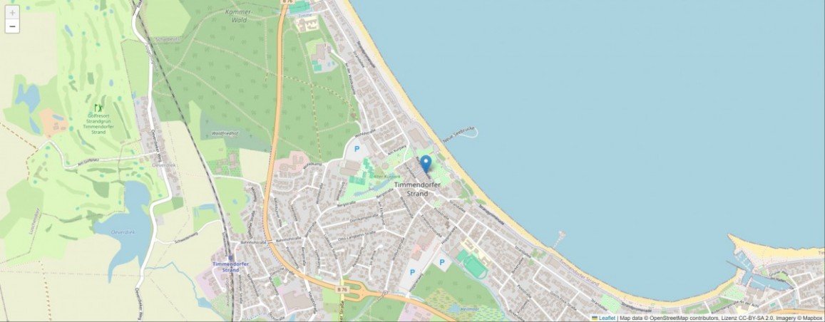 Lageplan Wohnung Timmendorfer Strand