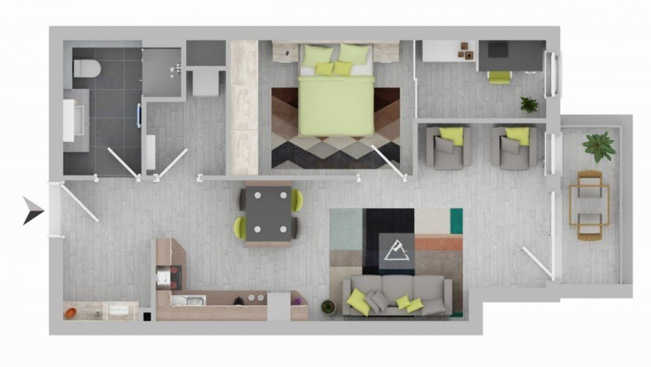  Etagenwohnung Scharbeutz