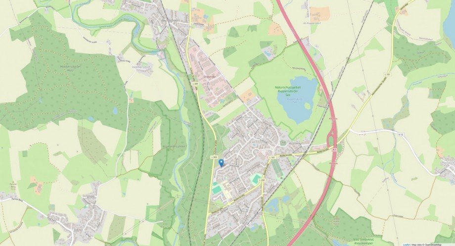 Lageplan Einfamilienhaus Ratekau