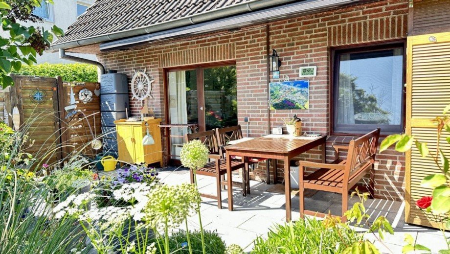 Terrasse Erdgeschosswohnung Scharbeutz
