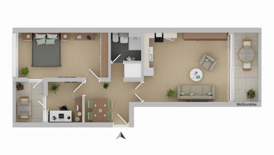  Etagenwohnung Scharbeutz