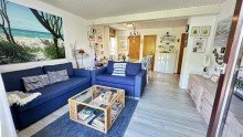 Wohnbereich Charmante 2,5-Zimmer-Ferienwohnung mit Terrasse & 4-Sterne-Klassifizierung in Scharbeutz!