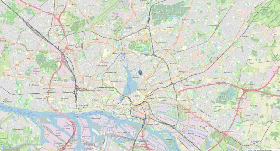 Lageplan Etagenwohnung Hamburg
